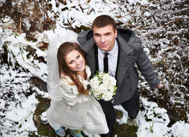 matrimonio sulla neve