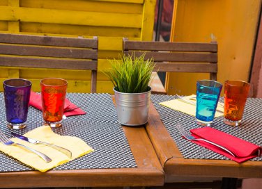Arredo outdoor stile retrò