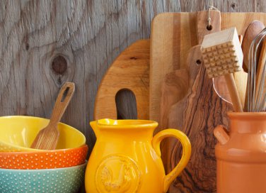 cucina utensili tagliere
