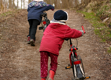Fare sport padre e figli