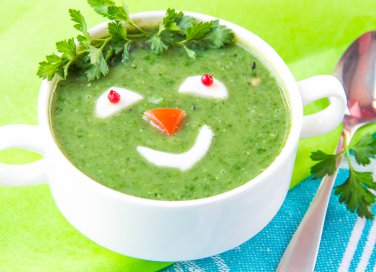 Piatto di verdure per bambini