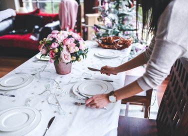 La tavola di Natale. Quando i piatti da lavare sono tanti