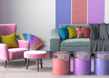 come tingere e colorare un divano
