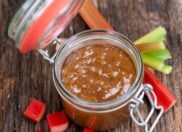 marmellata confettura di rabarbaro