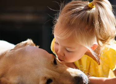 I bambini, gli animali e la Pet Therapy