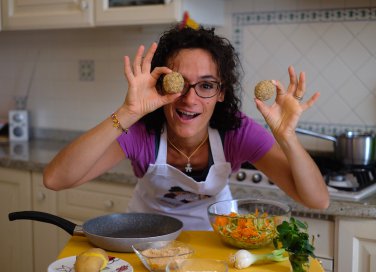 Polpette di quinoa con verdure