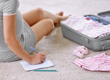 borsa per l’ospedale preparto, borsa, parto, gravidanza, valigia