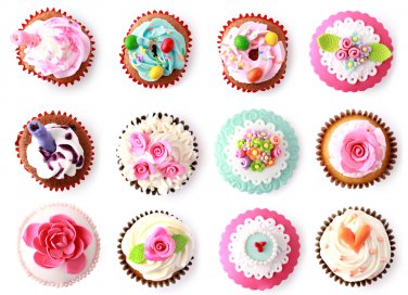 cupcake primavera, idee floreali, pasta di zucchero, cupcake, cake design primavera