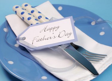 decorazione tavola, festa papà, 19 marzo