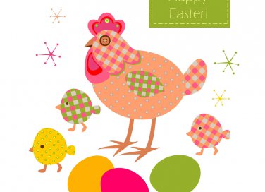 decoupage pasquale, decoupage pasqua, decoupage vetro