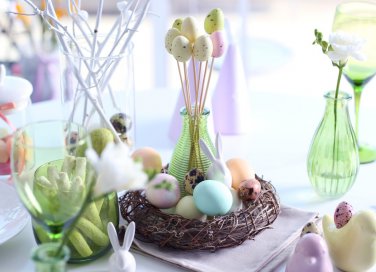 pasqua, decorare tavola, mise en place