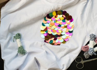 cambio dell’armadio, perline, paillette, riciclare vestiti vecchi, riciclare abiti usati 