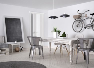 interior design, stile industriale, complementi arredo