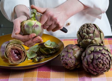 come pulire i carciofi