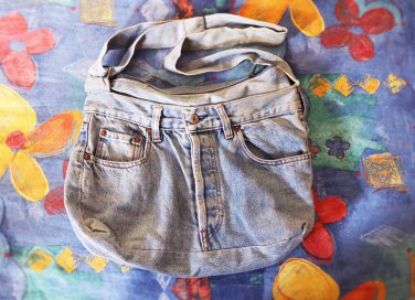 cucito creativo borse, borse jeans riciclati