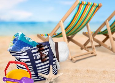 borsa mare, spiaggia, viaggi famiglia