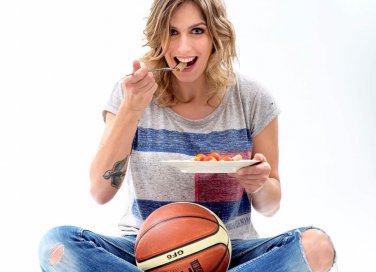 Silvia Gottardi she got game basket cicliste per caso