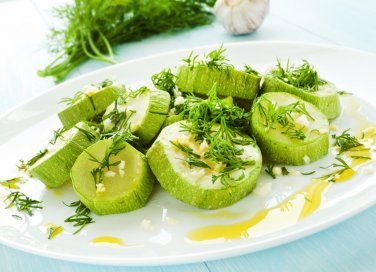 ricette estive, zucchine vapore, verdure