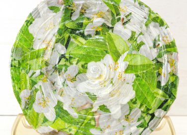 decoupage piatti ceramica, decoupage ceramica tecnica