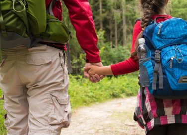 trekking, bambini, percorsi