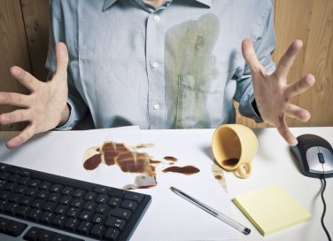 caffè, eliminare macchie, rimedi efficaci