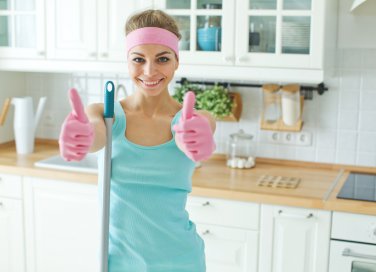 lavori domestici, autunno, pulire casa