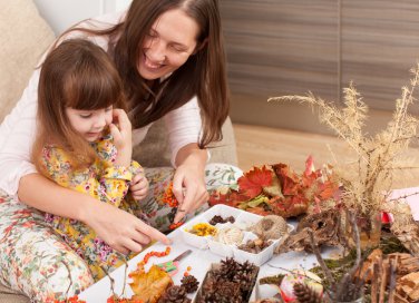 lavoretti autunnali bambini, lavoretti autunno