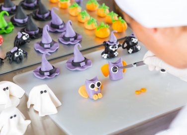 decorazioni pasta di zucchero Halloween