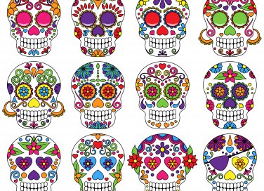 maschere halloween horror, maschere decoupage