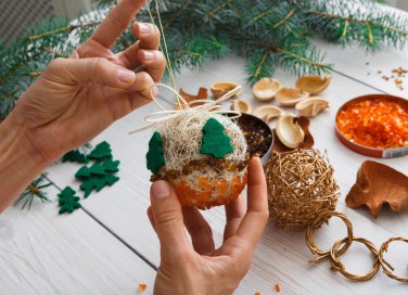 addobbi, albero di Natale, fai da te