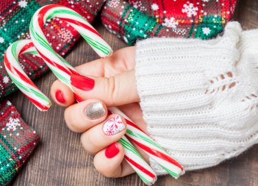 nail art Natale