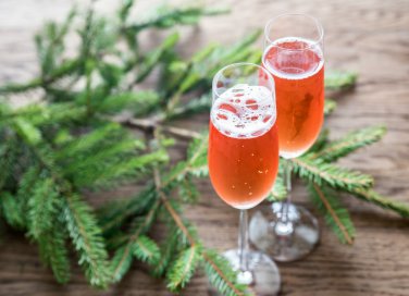 natale, cocktail, spumante