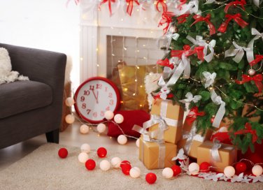 interior design, arredamento rosso, Natale