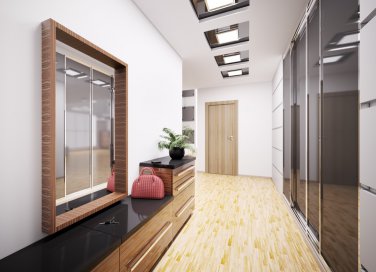 come arredare, corridoio stretto, design