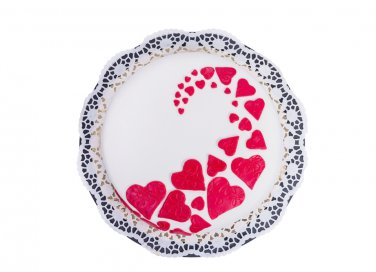 torte san valentino pasta di zucchero, cake design san valentino