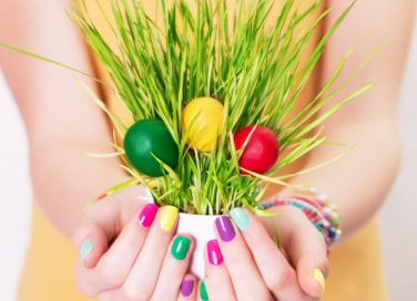 nail art, decorazione unghie, Pasqua