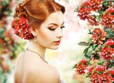 capelli lunghi, acconciature, stagione estiva