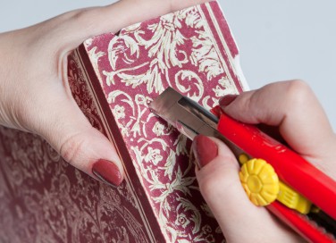 come decorare una scatola di cartone con decoupage, decoupage scatola