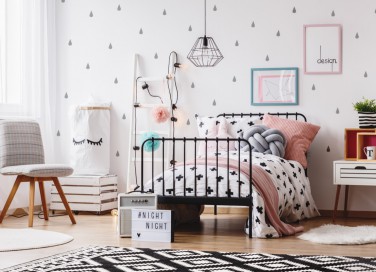 camera da letto, ragazza, come arredare