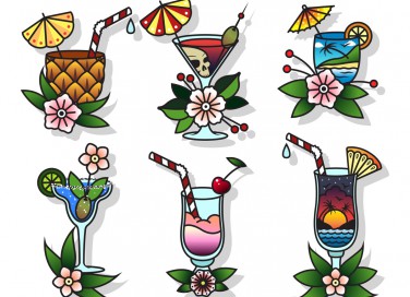 tatuaggi, cocktail, tendenze