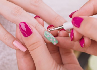 nail art, usare dotter, pois