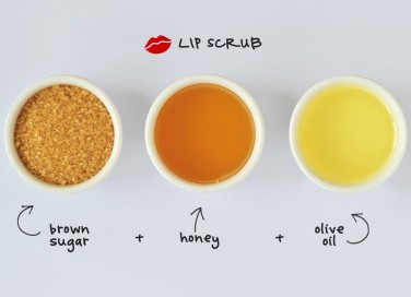 scrub, labbra, secchezza
