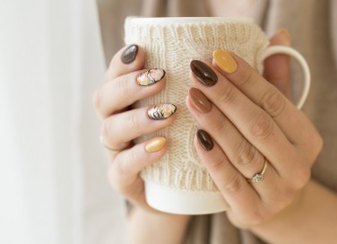 nail art, autunno 2018, tendenze
