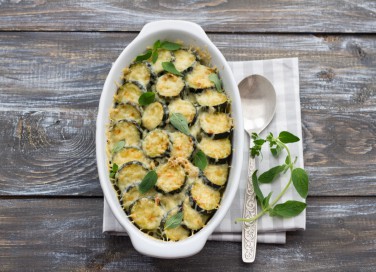 zucchine, forno, sapore