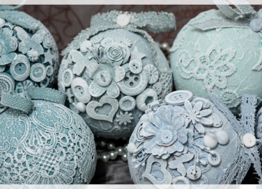 palline polistirolo decoupage, palline di natale decoupage, decoupage polistirolo