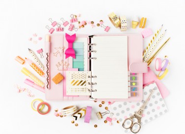 agenda ad anelli fai da te, come fare un’agenda, come creare un’agenda
