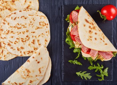 piadina, condimenti, ricette
