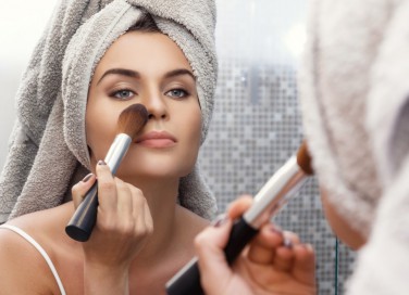 trucco, naso aquilino, make-up correttivo