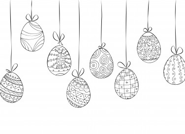 albero di pasqua, decorazioni fai da te albero di pasqua, disegni pasqua