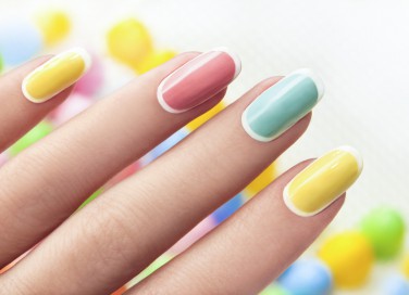 nail art, colori pastello, unghie